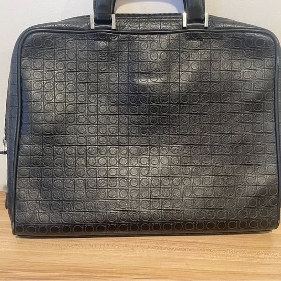 Salvatore Ferragamo Gancini Brief Case